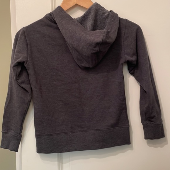Kids gray Champion hoodie size 6 - Picture 4 of 5